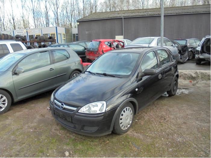 Opel Corsa C 1.3 CDTi 16V Sloopvoertuig (2005, Zwart)