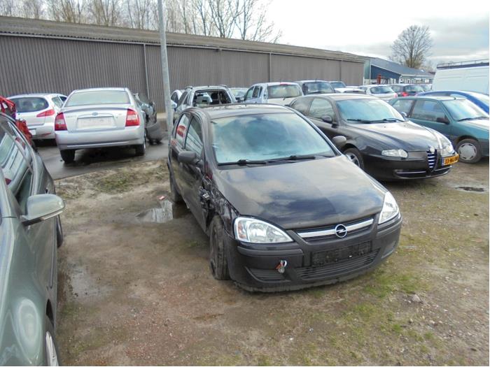 Opel Corsa C 1.3 CDTi 16V Sloopvoertuig (2005, Zwart)