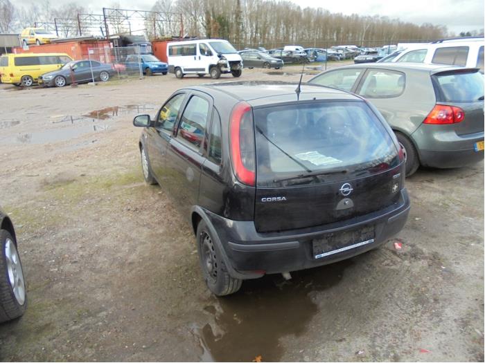 Opel Corsa C 1.3 CDTi 16V Sloopvoertuig (2005, Zwart)