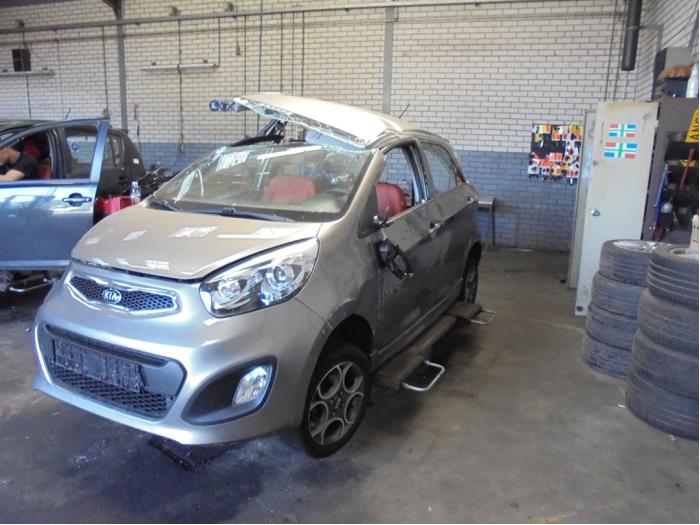 Kia Picanto 1.0 12V Sloopvoertuig (2013, Grijs)