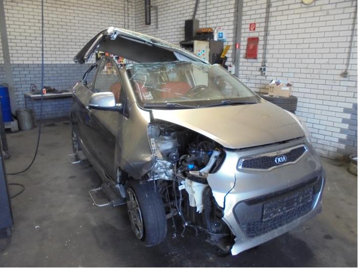 Kia Picanto 1.0 12V Sloopvoertuig (2013, Grijs)