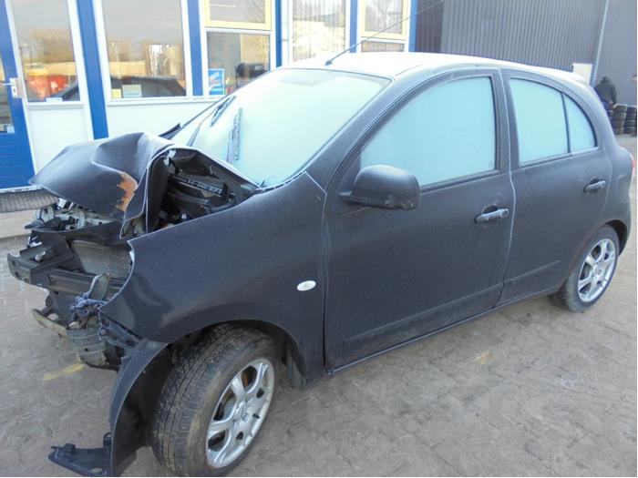 Nissan Micra 1.2 12V Sloopvoertuig (2011, Zwart)