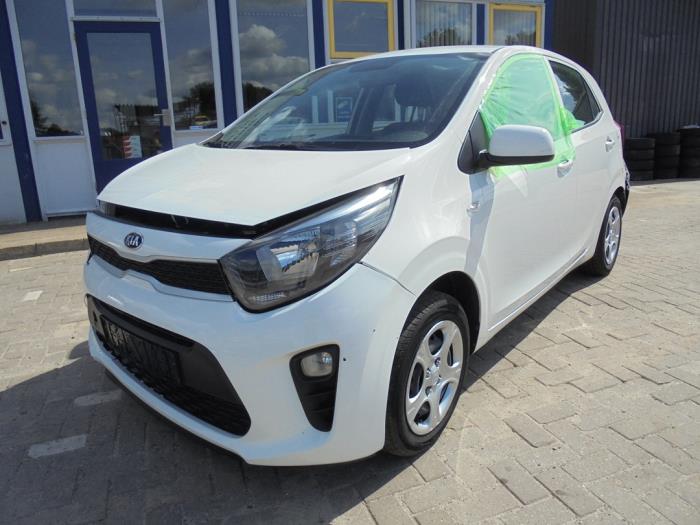 Kia Picanto 1.0 12V Sloopvoertuig (2019, Wit)