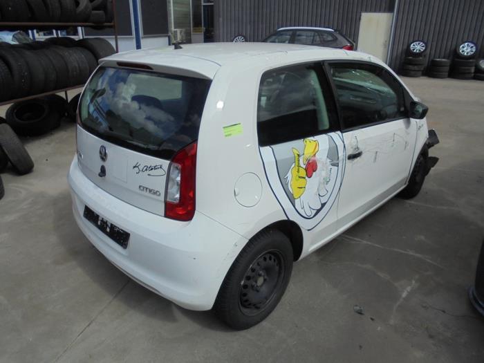 Skoda Citigo 1.0 12V Sloopvoertuig (2012, Wit)