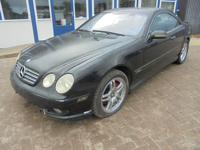 Mercedes CL 5.8 CL-600 V12 36V Sloopvoertuig (2001, Zwart)