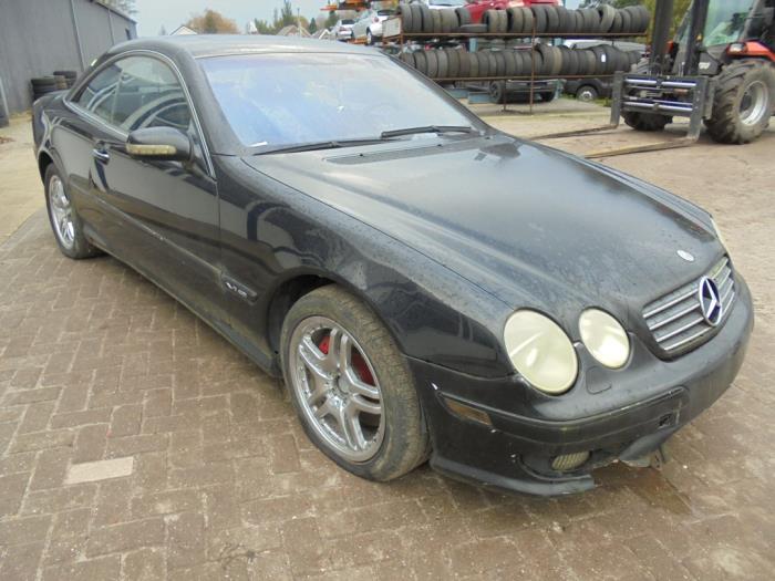 Mercedes CL 5.8 CL-600 V12 36V Sloopvoertuig (2001, Zwart)