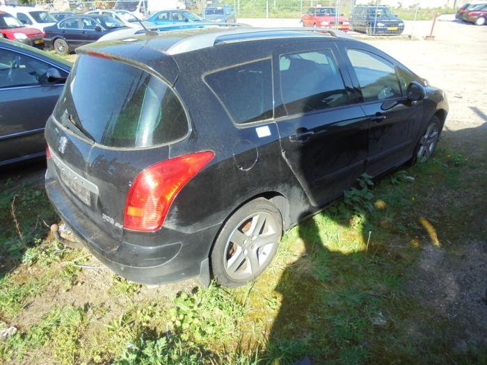 Peugeot 308 SW 1.6 16V THP 155 Sloopvoertuig (2011, Zwart)