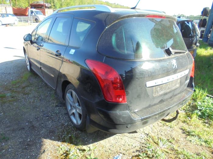 Peugeot 308 SW 1.6 16V THP 155 Sloopvoertuig (2011, Zwart)