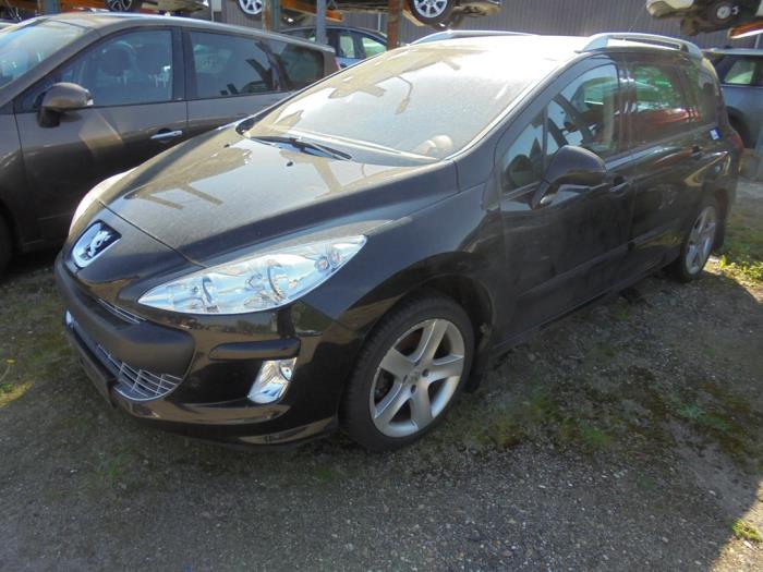 Peugeot 308 SW 1.6 16V THP 155 Sloopvoertuig (2011, Zwart)