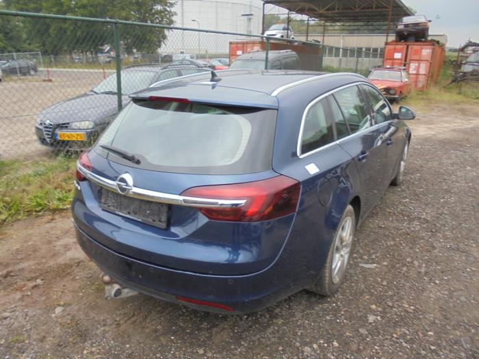 Opel Insignia Sports Tourer 1.4 Turbo 16V Ecotec Sloopvoertuig (2013, Blauw)