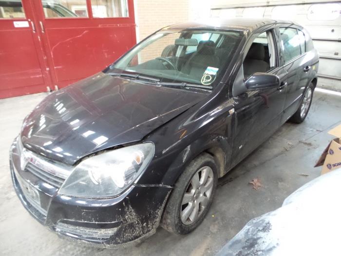 Opel Astra H 1.6 16V Twinport Sloopvoertuig (2005, Zwart)