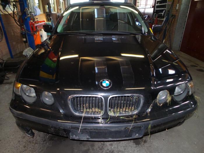 BMW 3 serie Compact 316ti 16V Sloopvoertuig (2001, Zwart)