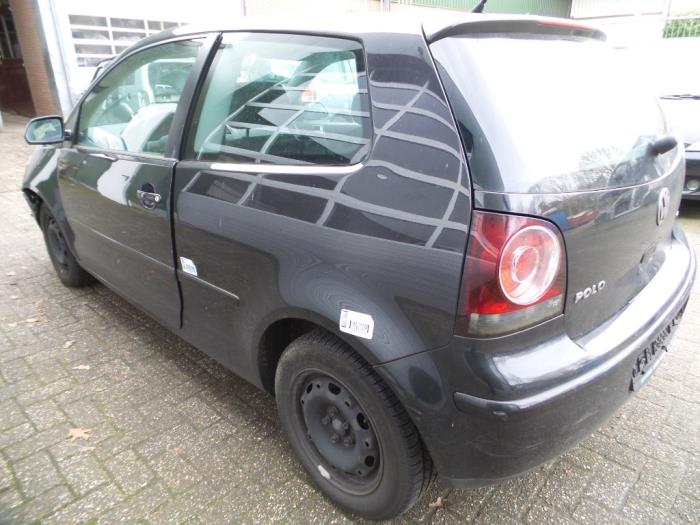 Volkswagen Polo IV 1.2 12V Sloopvoertuig (2005, Zwart)