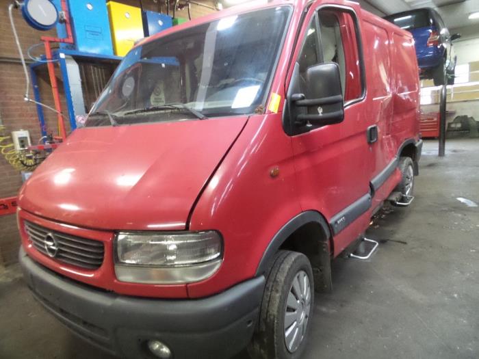 Opel Movano 2.5 DTI Sloopvoertuig (2003, Rood)