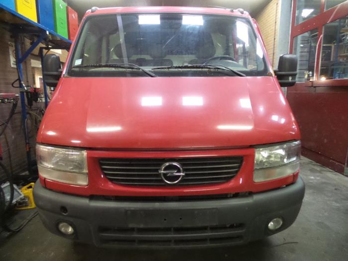 Opel Movano 2.5 DTI Sloopvoertuig (2003, Rood)