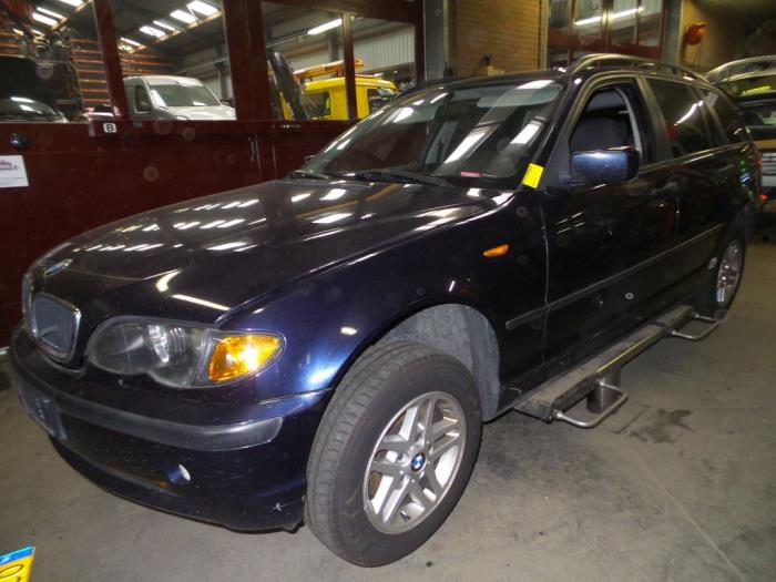 BMW 3 serie Touring 318d 16V Sloopvoertuig (2002, Blauw)