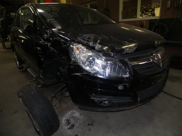 Opel Corsa D 1.4 16V Twinport Sloopvoertuig (2010, Zwart)