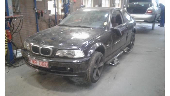 BMW 3 serie 318 Ci 16V Sloopvoertuig (2002, Zwart)