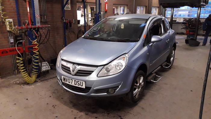Opel Corsa D 1.2 16V Sloopvoertuig (2007, Blauw)