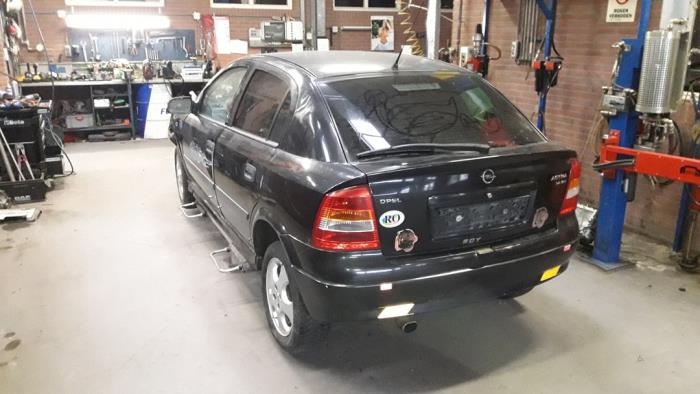 Opel Astra G 1.4 16V Sloopvoertuig (2001, Zwart)