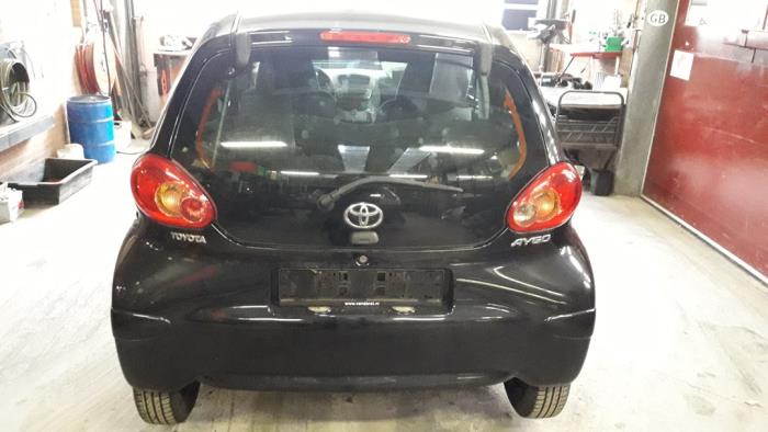 Toyota Aygo 1.0 12V VVT-i Sloopvoertuig (2008, Zwart)