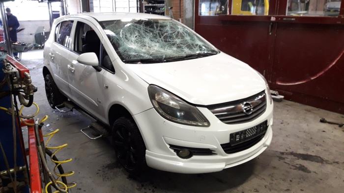 Opel Corsa D 1.3 CDTi 16V ecoFLEX Sloopvoertuig (2007, Wit)