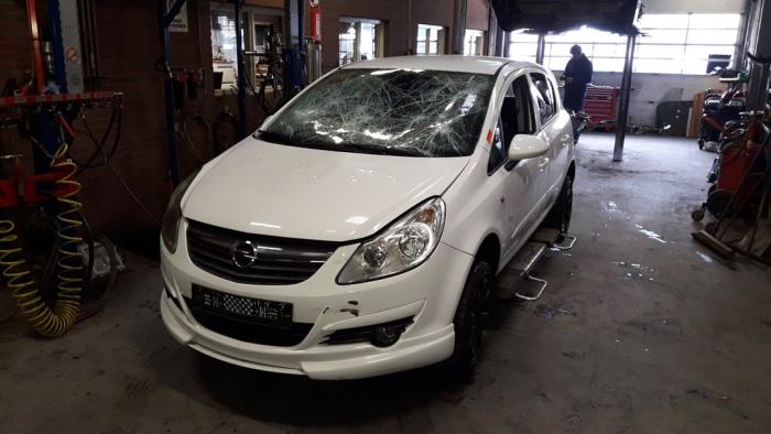 Opel Corsa D 1.3 CDTi 16V ecoFLEX Sloopvoertuig (2007, Wit)