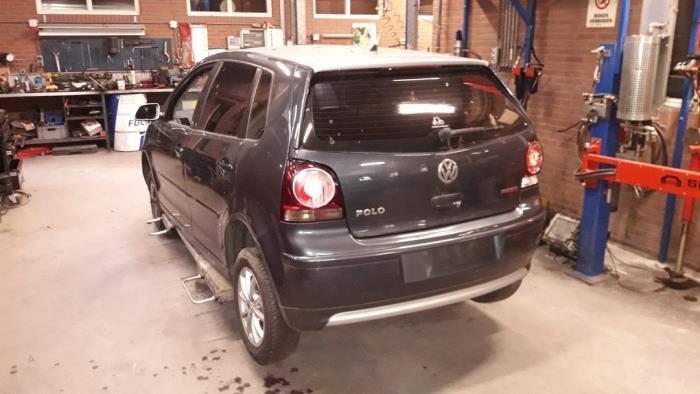 Volkswagen Polo IV 1.4 TDI 80 Sloopvoertuig (2008, Blauw)