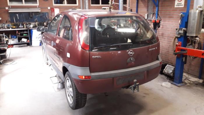 Opel Corsa C 1.2 16V Sloopvoertuig (2001, Rood)