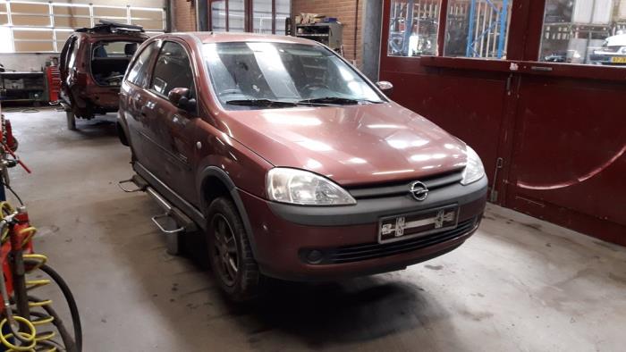 Opel Corsa C 1.2 16V Sloopvoertuig (2001, Rood)