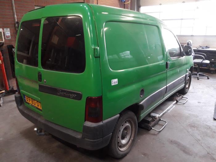 Citroen Berlingo 1.9 D Sloopvoertuig (2005, Groen)