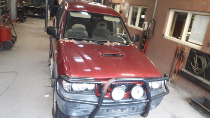 Nissan Terrano II 2.7 TDi Sloopvoertuig (2001, Rood)