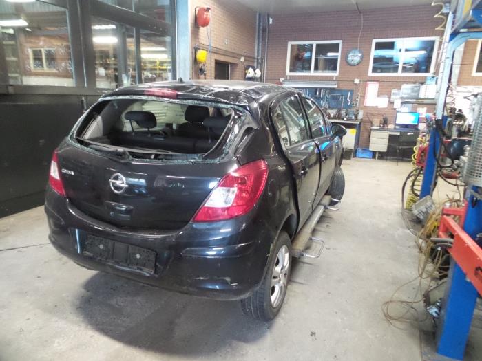 Opel Corsa D 1.2 16V Sloopvoertuig (2011, Zwart)