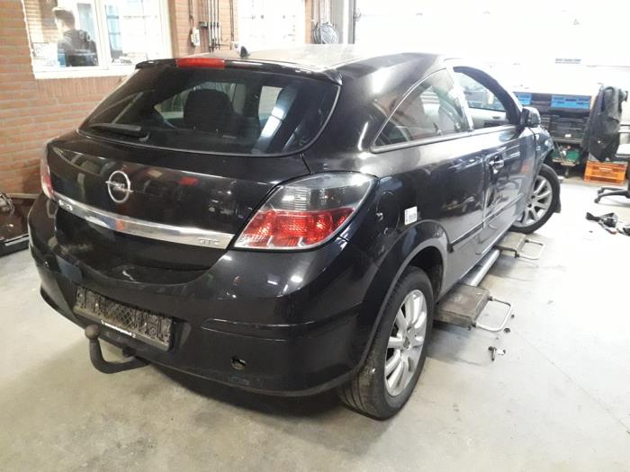 Opel Astra H GTC 1.4 16V Twinport Sloopvoertuig (2007, Zwart)