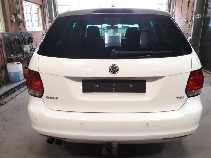 Volkswagen Golf VI Variant 1.4 TSI 122 16V Sloopvoertuig (2010, Wit)