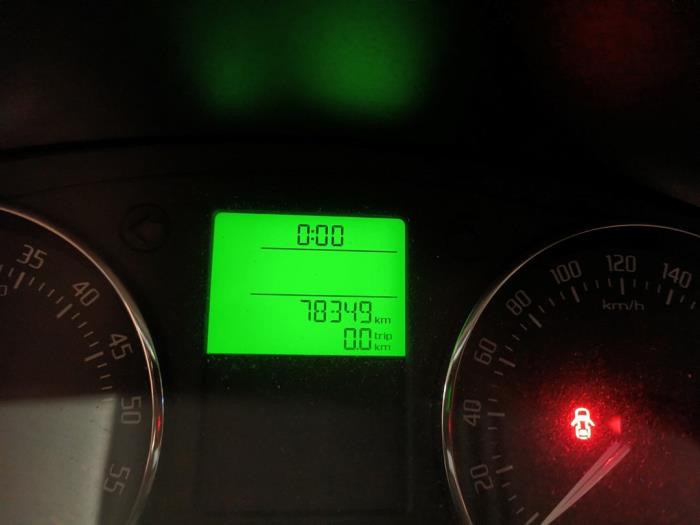 Skoda Fabia II Combi 1.2 TDI 12V Greenline Sloopvoertuig (2010, Beige)