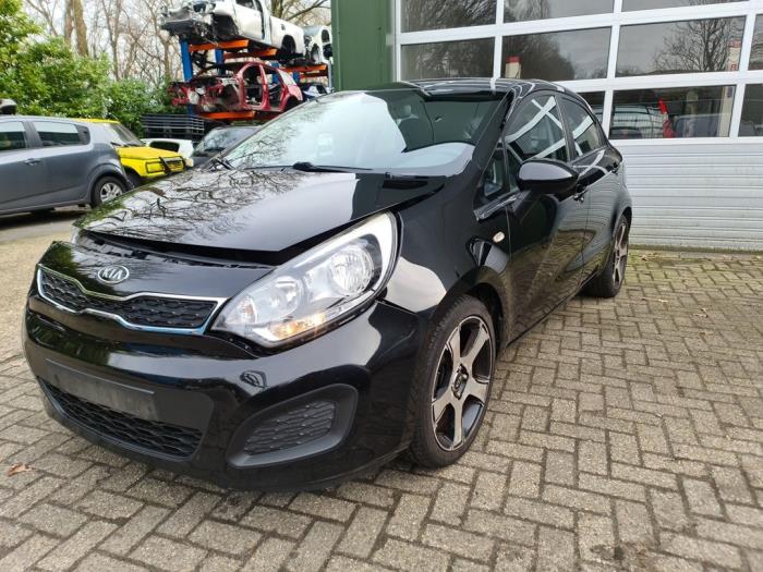 Kia Rio III 1.2 CVVT 16V Sloopvoertuig (2011, Zwart)