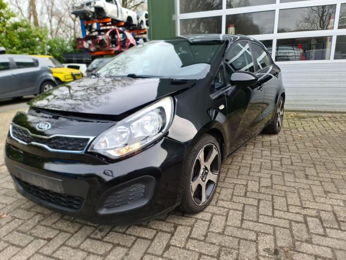 Kia Rio III 1.2 CVVT 16V Sloopvoertuig (2011, Zwart)
