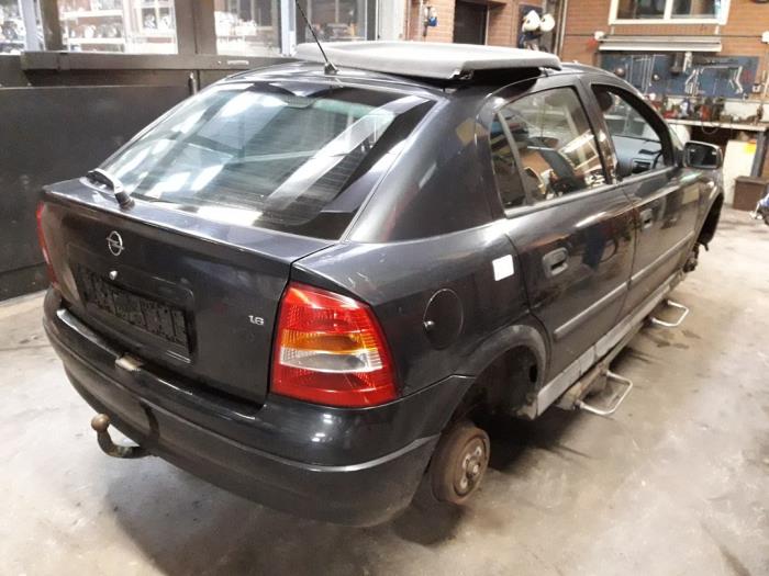 Opel Astra G 1.6 Sloopvoertuig (1999, Zwart)