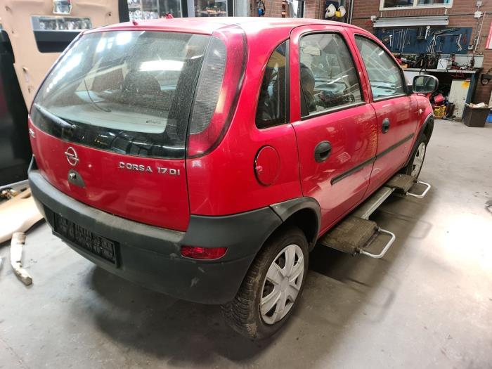 Opel Corsa C 1.7 DI 16V Sloopvoertuig (2001, Rood)