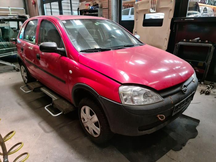 Opel Corsa C 1.7 DI 16V Sloopvoertuig (2001, Rood)