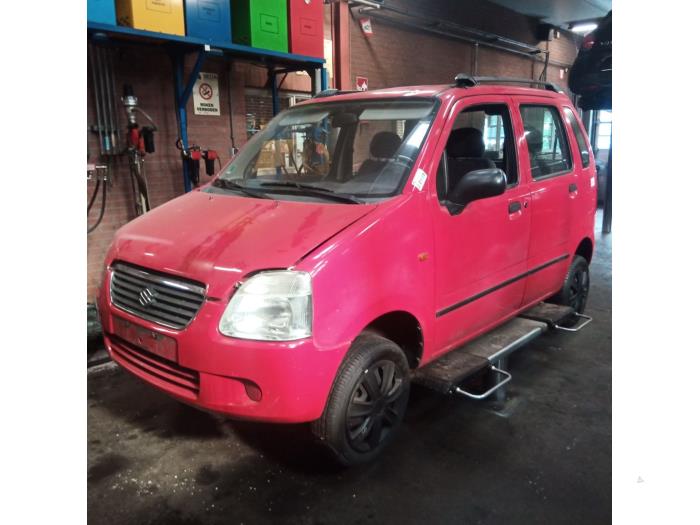 Suzuki Wagon-R+ 1.0 Sloopvoertuig (2002, Rood)