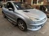 Peugeot 206 1.4 16V Sloopvoertuig (2003, Grijs)