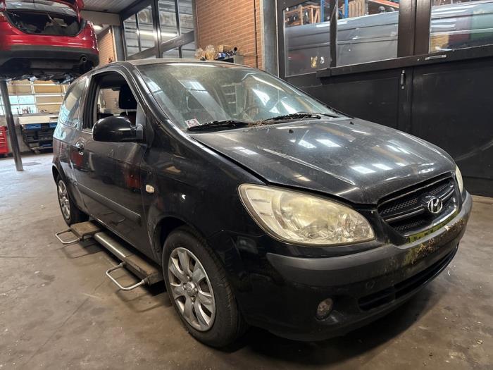 Hyundai Getz 1.4i 16V Sloopvoertuig (2006, Zwart)
