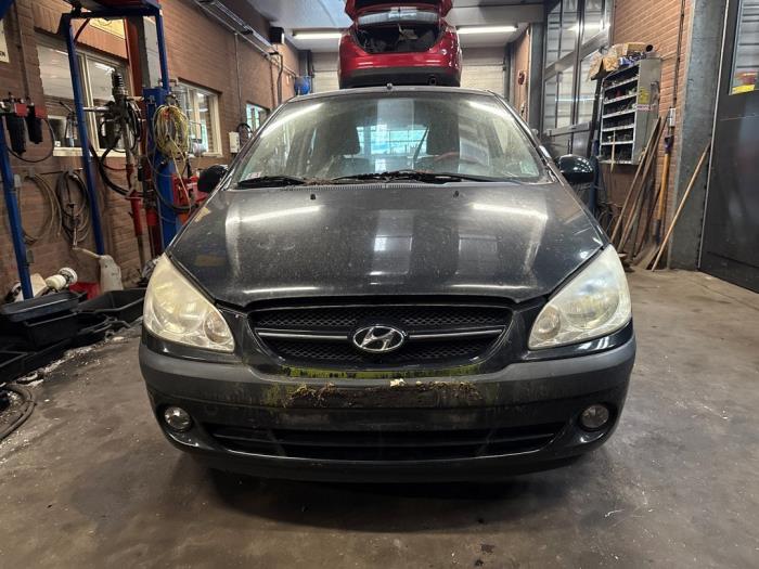 Hyundai Getz 1.4i 16V Sloopvoertuig (2006, Zwart)