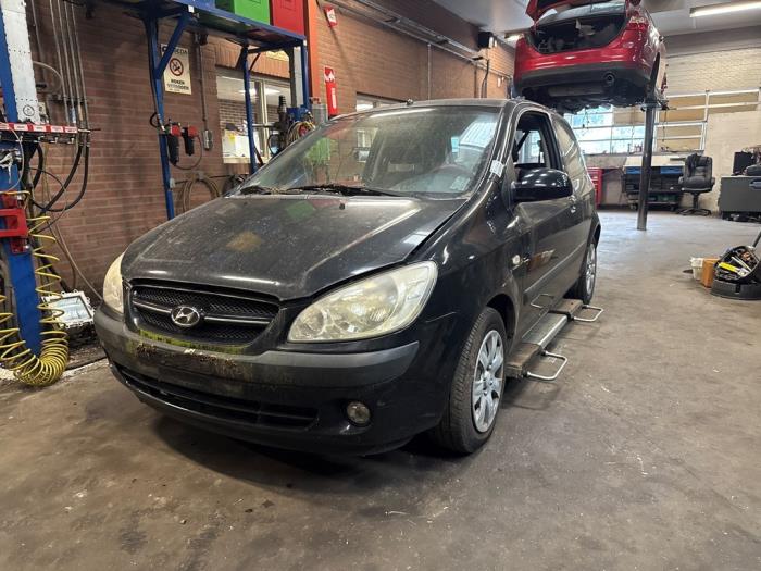 Hyundai Getz 1.4i 16V Sloopvoertuig (2006, Zwart)