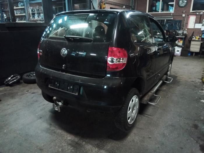 Volkswagen Fox 1.2 Sloopvoertuig (2008, Zwart)