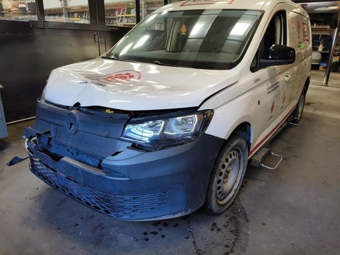 Volkswagen Caddy Cargo V 2.0 TDI BlueMotionTechnology Sloopvoertuig (2021, Wit)