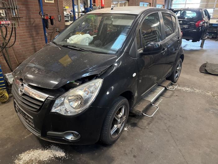 Opel Agila 1.2 16V Sloopvoertuig (2010, Zwart)