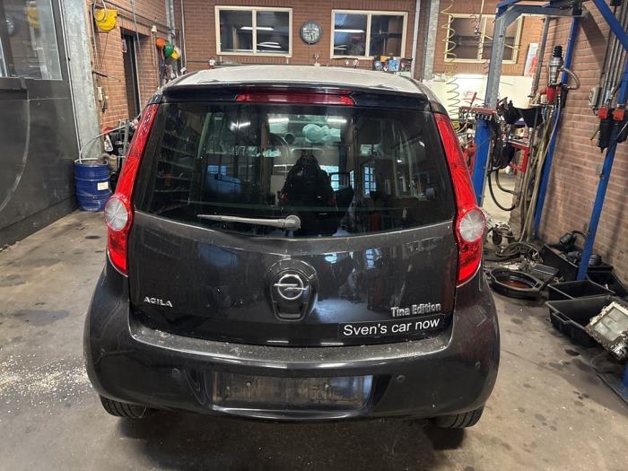 Opel Agila 1.2 16V Sloopvoertuig (2010, Zwart)